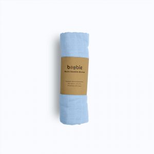 Mulsin Swaddle Blanket 120mm x 120mm - Sky Blue