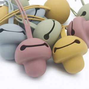 Boobie Silicone Pacifier Holder Cases