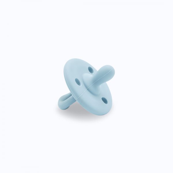 Boobie Silicone Pacifier - Dusty Blue