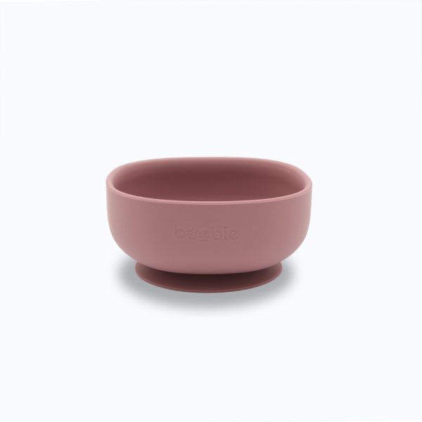 Silicone Suction Bowl - Dark Pink